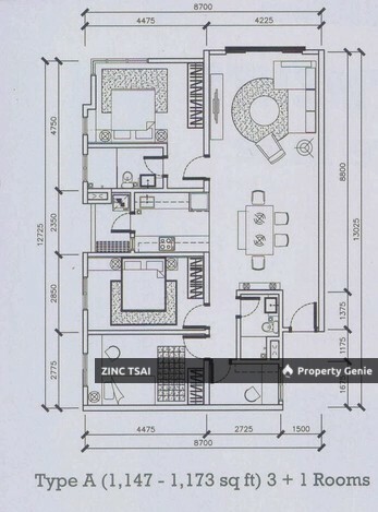 The Wharf Residence Taman Tasik Prima Puchong Leasehold Condominium Auction | 3+1R2B | 1 Carpark | Save RM 154K