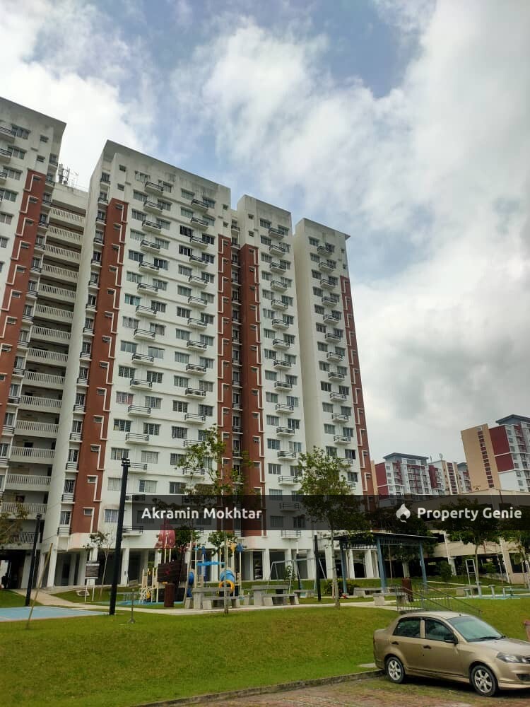 FREEHOLD, CORNER UNIT & 2 PARKING | DE BAYU APARTMENT SETIA ALAM, SHAH ALAM