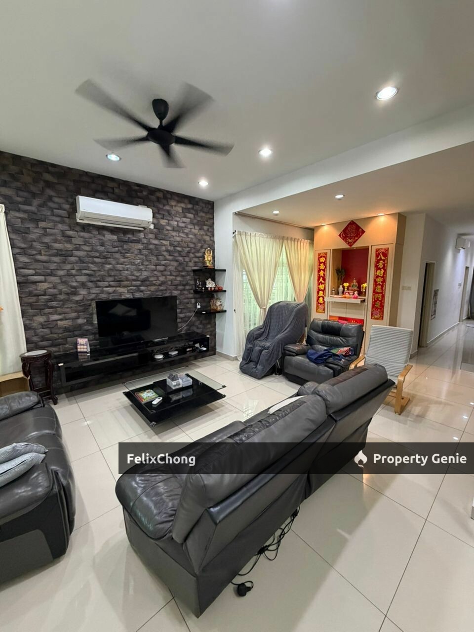 Kempas Height 2 Sty Cluster Corner,Renovated,Johor Bahru,Unblock View