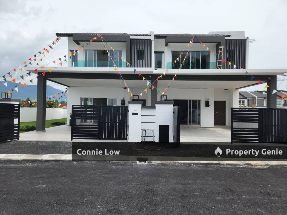 FREEHOLD Full loan New Double Storey Terrace house Klebang Ipoh