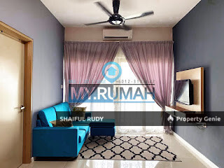 Suria Residence Top Floor Almost Fully Furnished Nice House