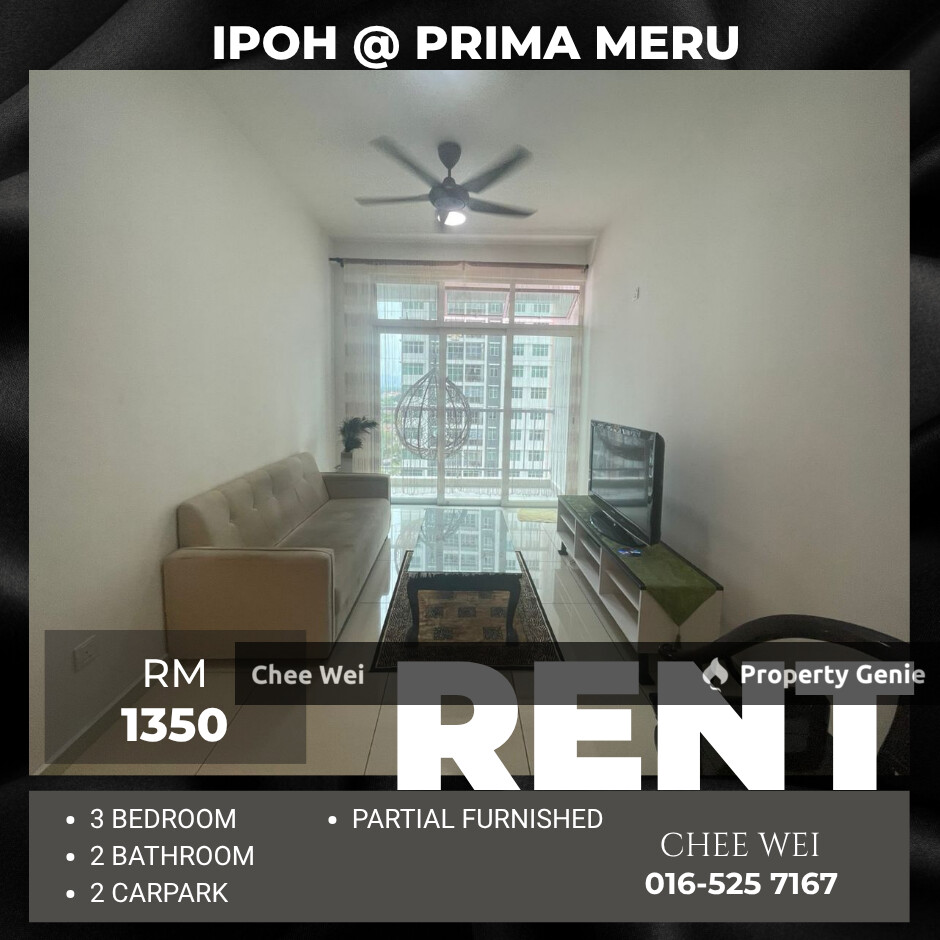 ๐IPOH Prima Meru Condo For Rent
