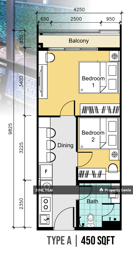 Armani SOHO Subang Jaya Auction | Freehold | 2 Bedrooms | RM220,000