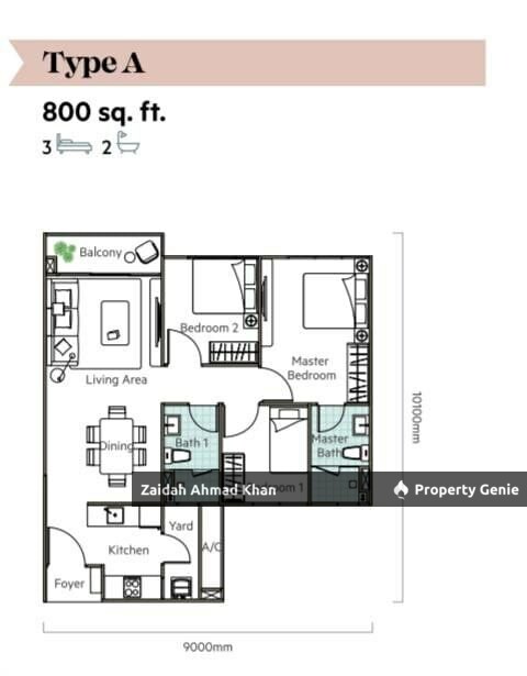 THE VALLEY SKYSIERRA SETIAWANGSA KUALA LUMPUR 3 BEDROOM 2 CAR PARK WALKING DISTANCE TO LRT FACING KL LEVEL 15 GOOD VIEW FROM BALCONY