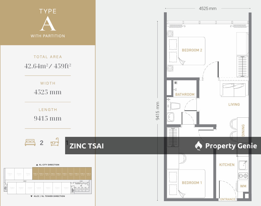 Majestic Residence🔥Save RM 90,000🔥6 mins walk to LRT PWTC🔥4 mins walk to Monorail Chow Kit