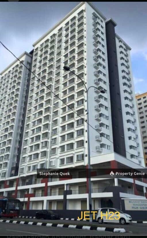 Palm Garden Klang Fully Furnished 1151sf>Corner Unit With Balcony>3B2B Apartment For Rent