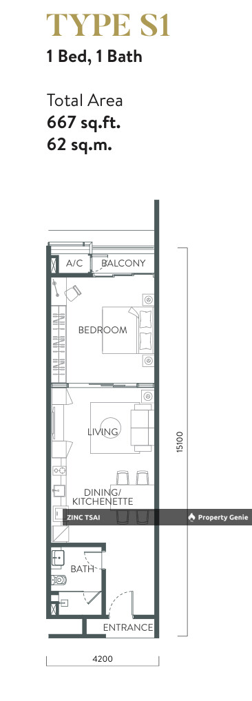 Quill Residences🔥Save RM 67,000🔥3 mins walk to Medan Tuanku Monorail Station🔥5 mins drive to Bukit Nanas & Dang Wangi LRT