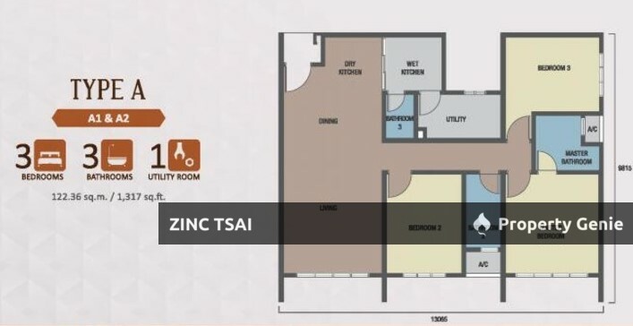 The Lead Residences (Impiria Residensi) {Save RM 130,100} 5 mins drive to AEON Bukit Tinggi & GM Klang
