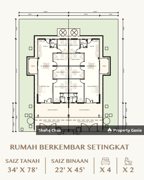Rumah Semi D Setingkat Di Lorong Pipit, Teluk Panglima Garang