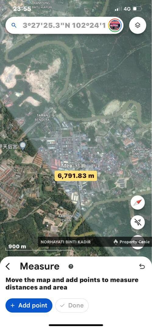 TANAH PERTANIAN 1.1 EKAR BATU 1, KG HAJI ALI, JALAN TEMERLOH - MENTAKAB
