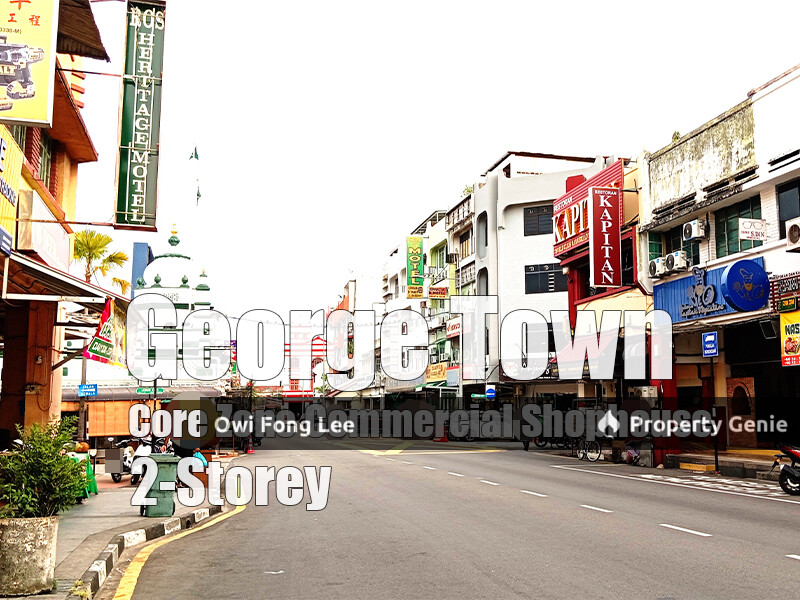 Chulia Street 2-Storey Core Zone Commercial Shophouse for Sale | Georgetown