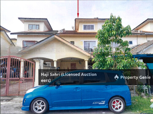 Rumah Teres Dua Tingkat Setengah Unit Tengah yang beralamat pos di No. 58, Jalan Karun Mas 5, Desa Karunmas, 43200, Cheras, Selangor.