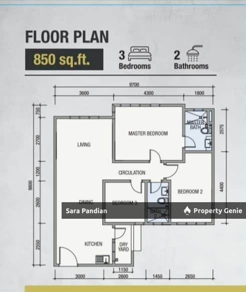 Modern Affordable Apartment at Klebang Ipoh