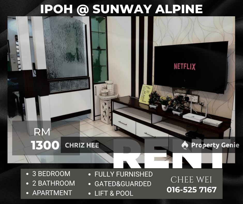 📍IPOH @ Sunway Alpine For Rent