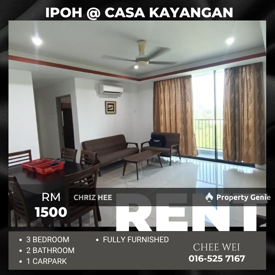 📍IPOH @ Casa Kayangan For Rent