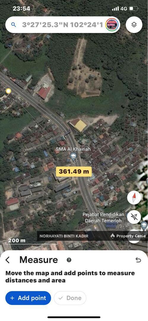 TANAH PERTANIAN 1.1 EKAR BATU 1, KG HAJI ALI, JALAN TEMERLOH - MENTAKAB