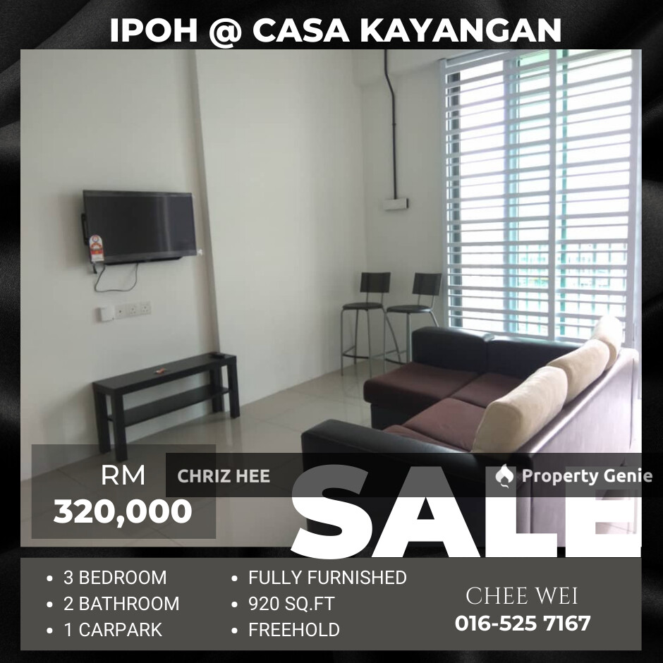 📍IPOH @ Casa Kayangan Condo For Sale