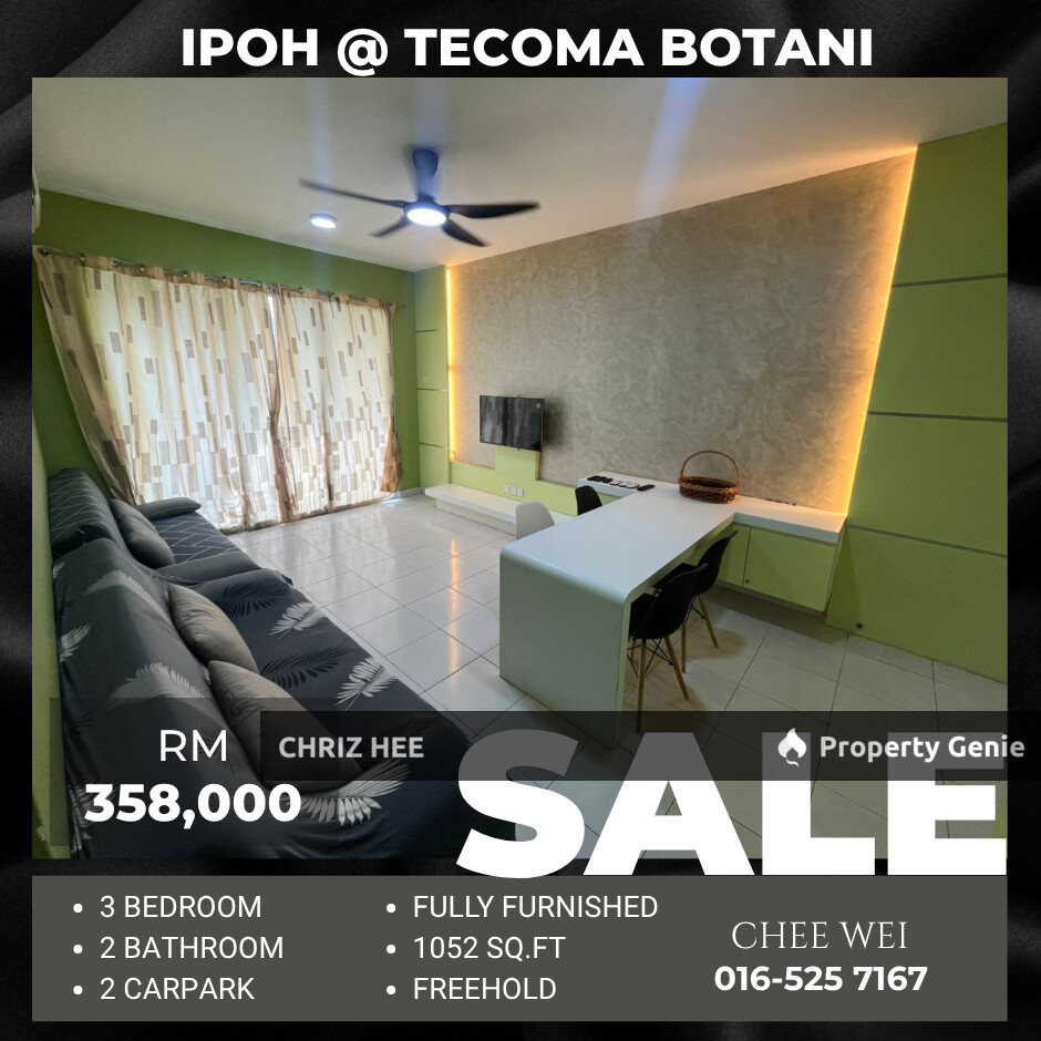 📍IPOH Botani Tecoma Apartment For Sale