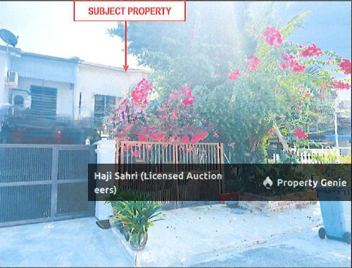 sebuah rumah teres dua tingkat unit tengah yang beralamat pos di No. 75, Persiaran Mayang Pasir 3, Bayan Baru, 11900, Bayan Lepas, Pulau Pinang.