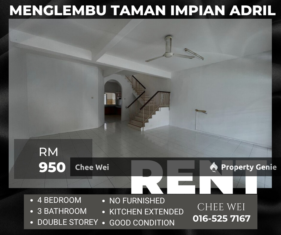 Menglembu Taman Impian Adril House For Rent