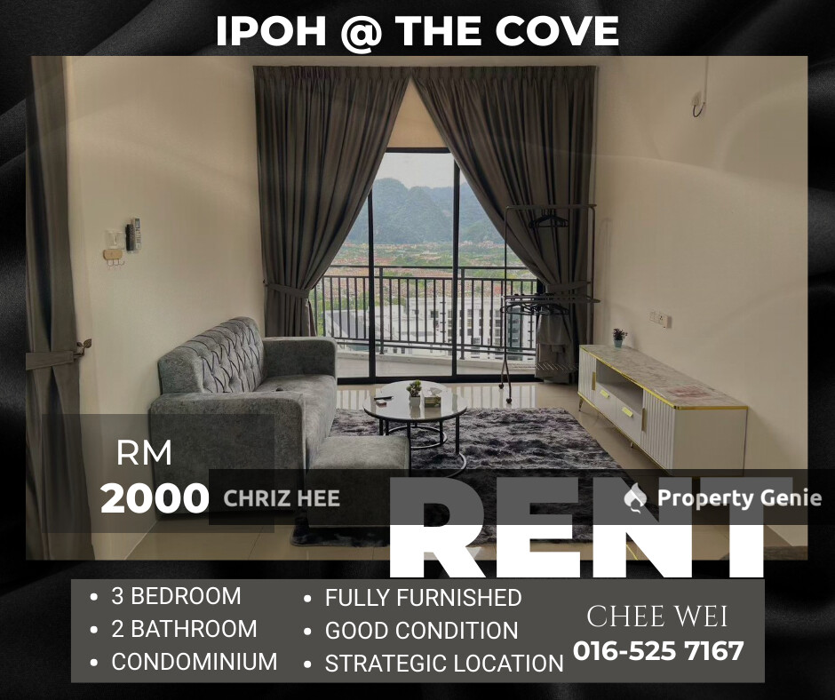 📍IPOH @ The Cove Condominium For Rent