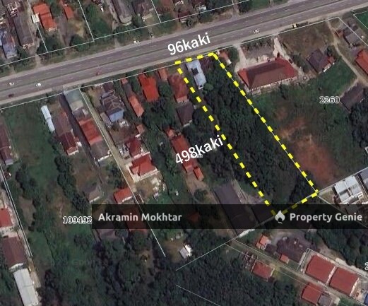 Tanah Pertanian 1.229 Ekar di Jenderam Hilir Tepi Jalan Utama