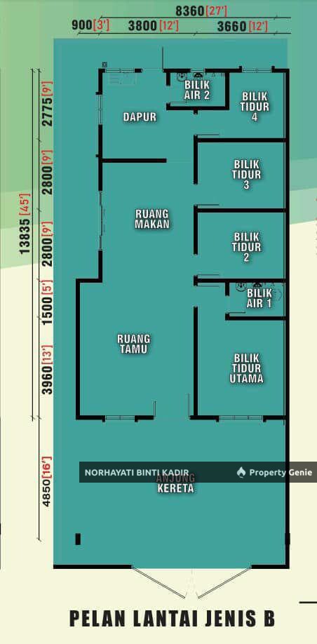 SEMI-D SETINGKAT SIAP TAMAN ARMANI, TANAH PUTIH PEKAN