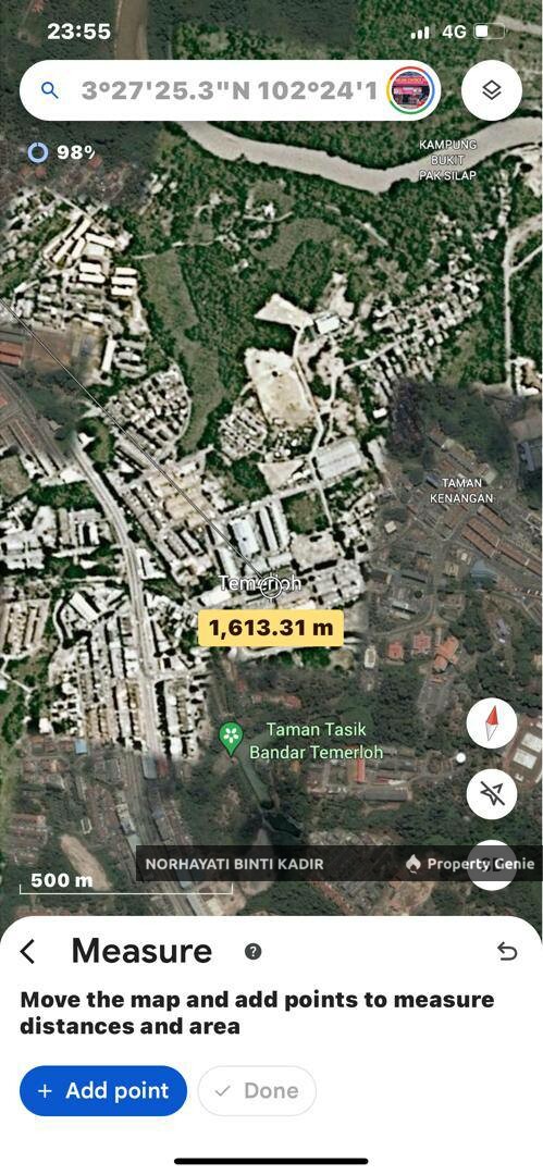 TANAH PERTANIAN 1.1 EKAR BATU 1, KG HAJI ALI, JALAN TEMERLOH - MENTAKAB