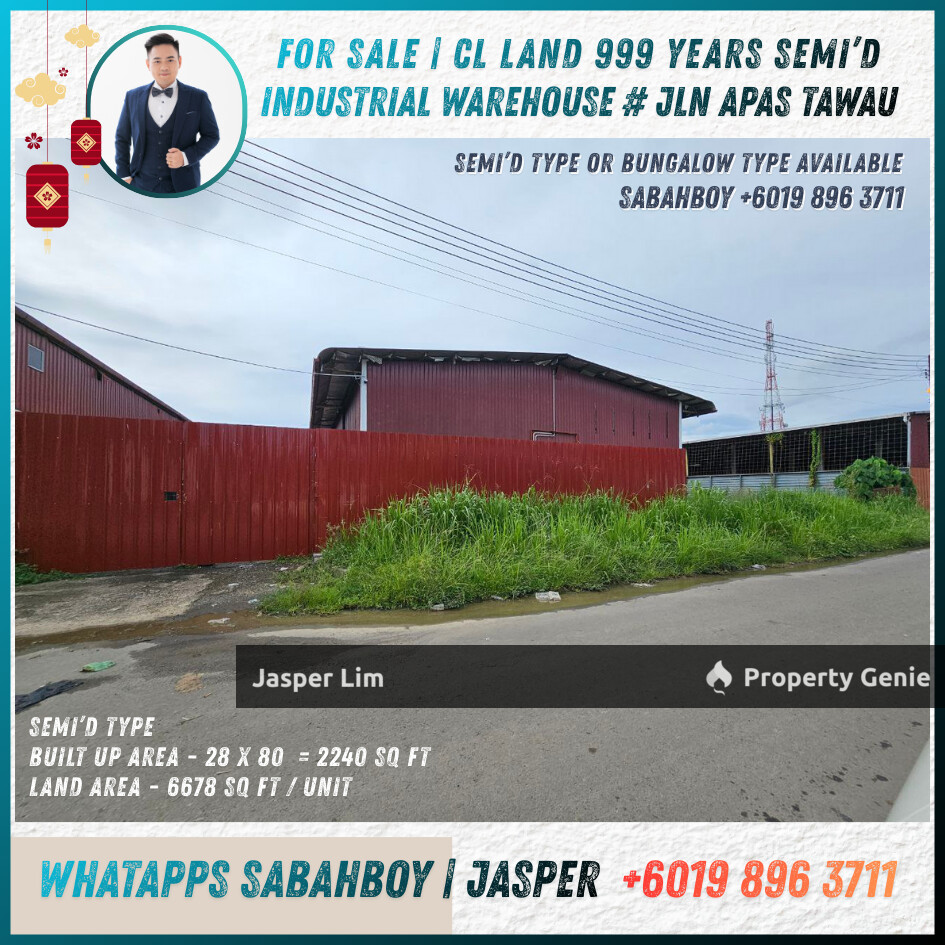 (999 Years) Industrial Warehouse Tawau