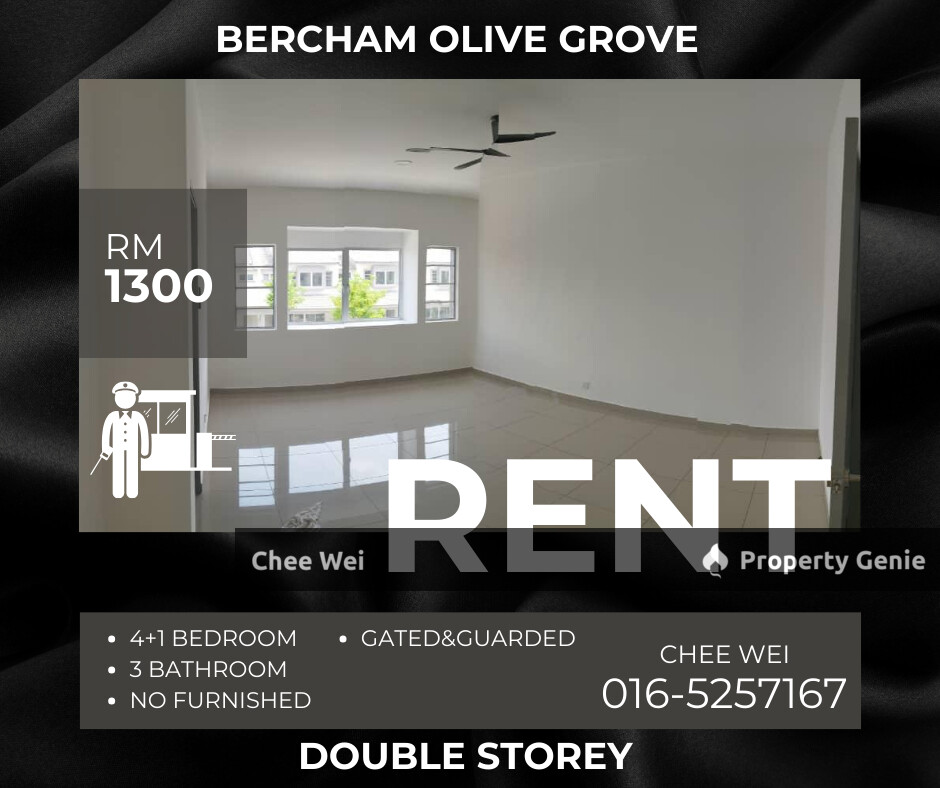 📍IPOH @ Bercham Olive Grove FOR RENT