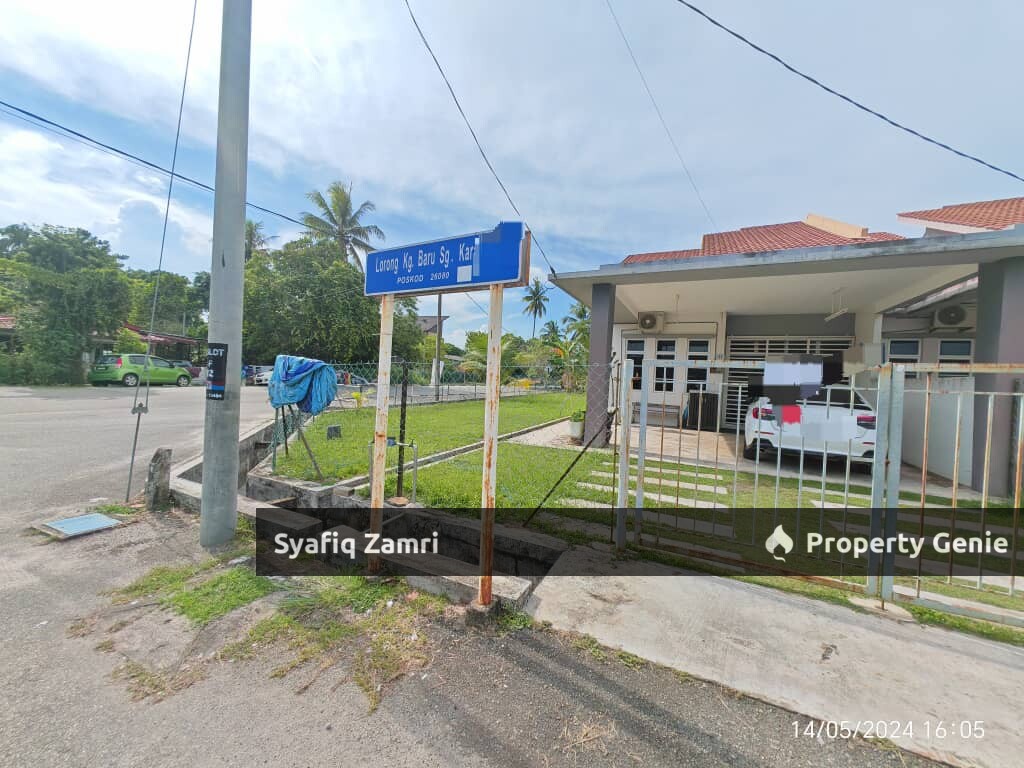 CORNERLOT TERES SG KARANG BARU, KUANTAN