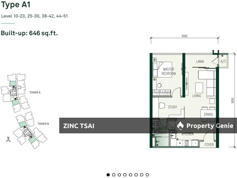 The ERA @ Duta North {Save RM 45,000} 5 mins drive to Segambut KTM Station_7 mins drive to Publika Shopping Gallery