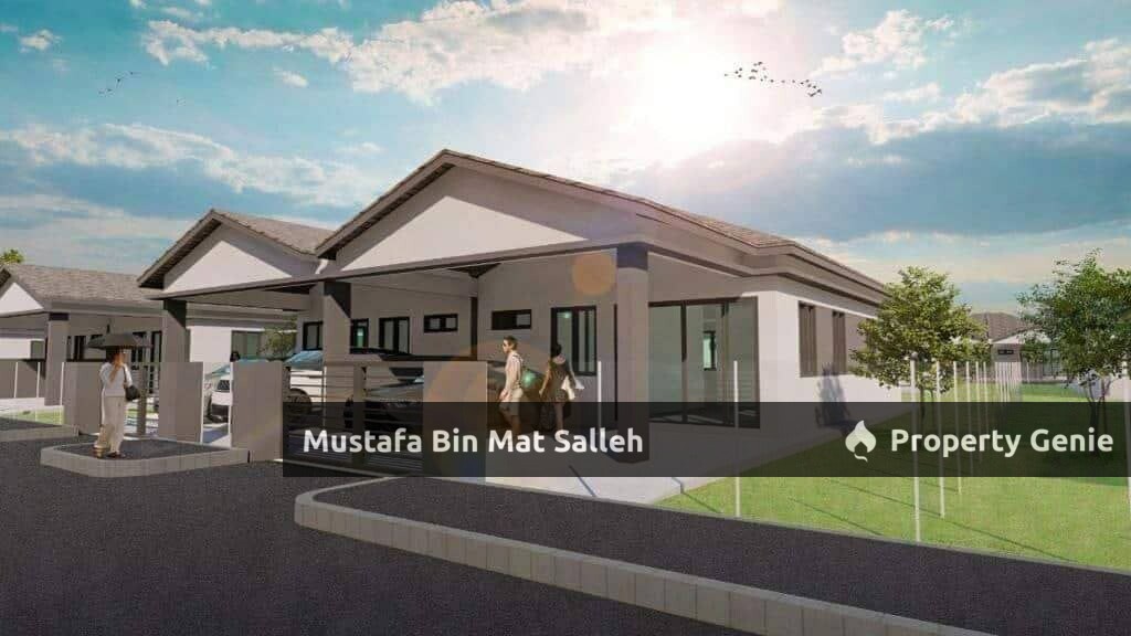 Taman Palma Single Storey Semi Detached House Berhampiran Kolej Islam Darul Ulum Pokok Sena Kedah
