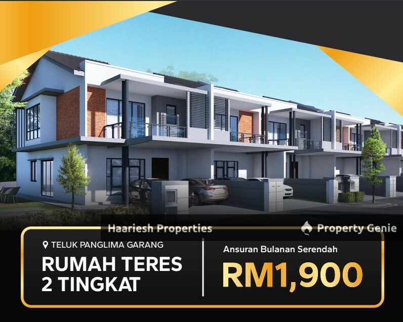 Double Storey House New Project Jenjarom Selangor