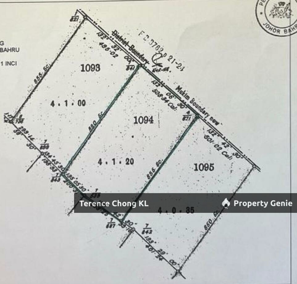 Ulu Tiram Agricultural land at Johore for Sale