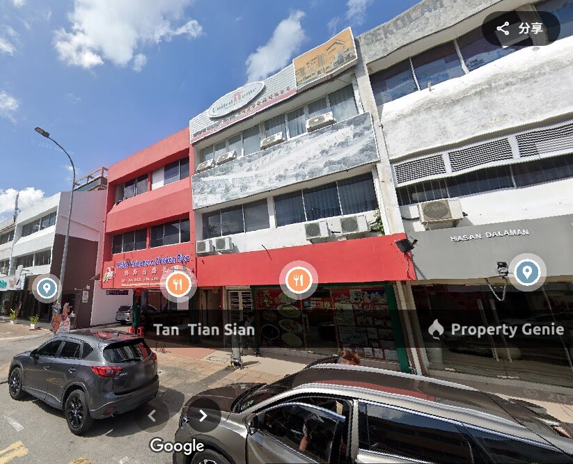 (S058) 2nd floor office For Sale @ Tmn Melaka Raya Melaka Good location murah cheap Non Bumi Room Rent