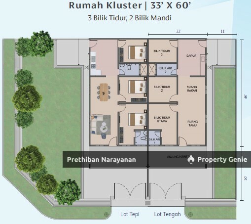 {Teluk Intan} Perbandaran Lestari Mampu Milik Baru Di Teluk Intan, Perak