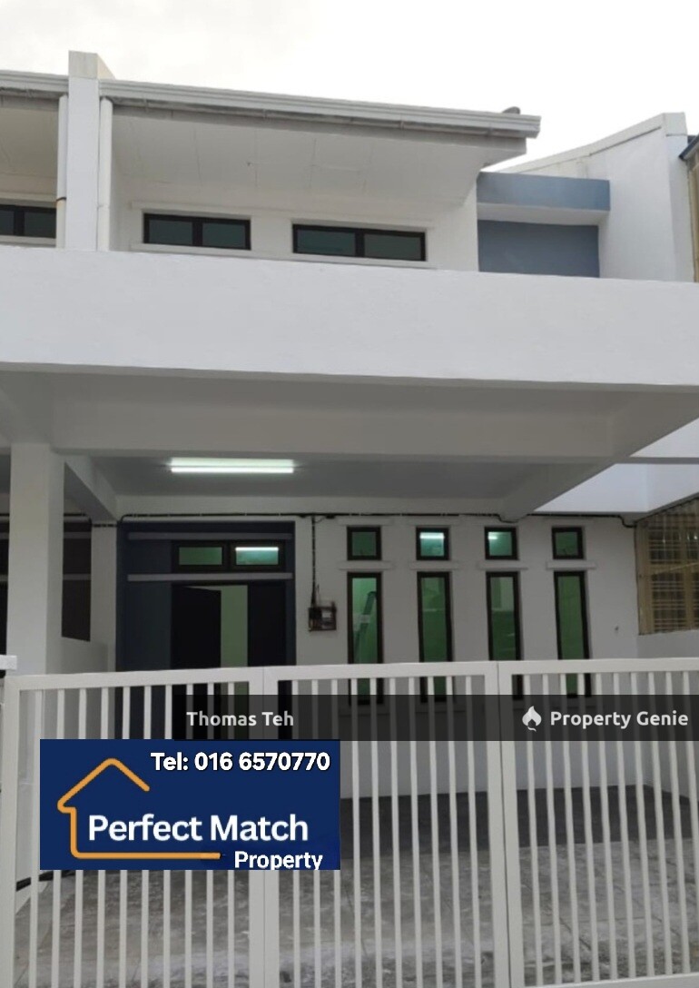 Taman Rebana Indah, 2 Storey Terrace House, Teluk Air Tawar, Original