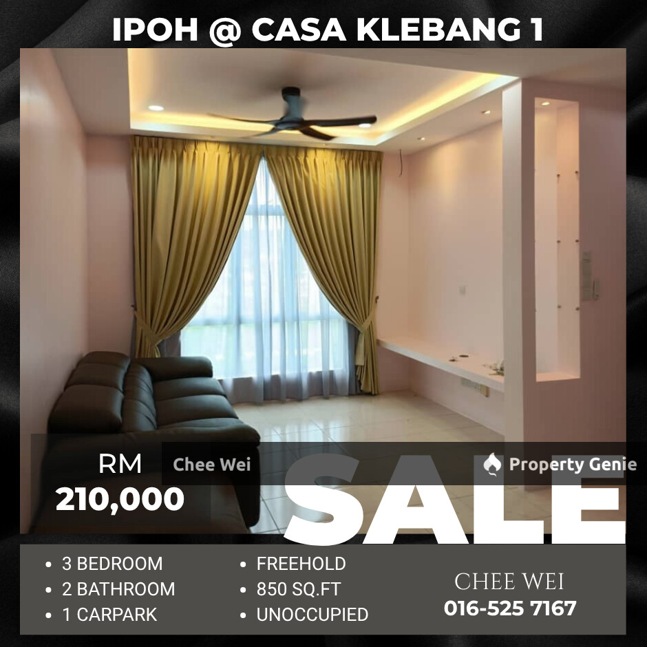 📍IPOH @ Casa Klebang 1 For Sale