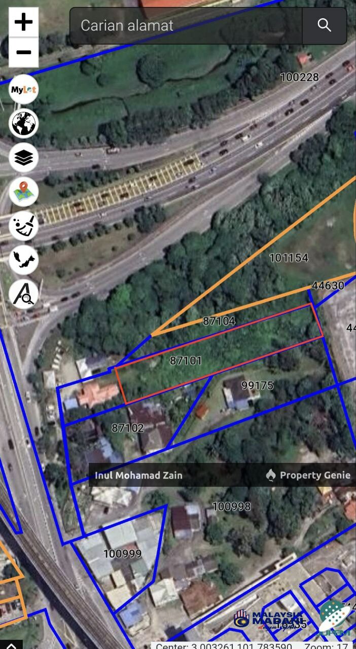Tanah Zoning Komersil Untuk Disewa di Kg Batu 14, Sg Jernih, Kajang