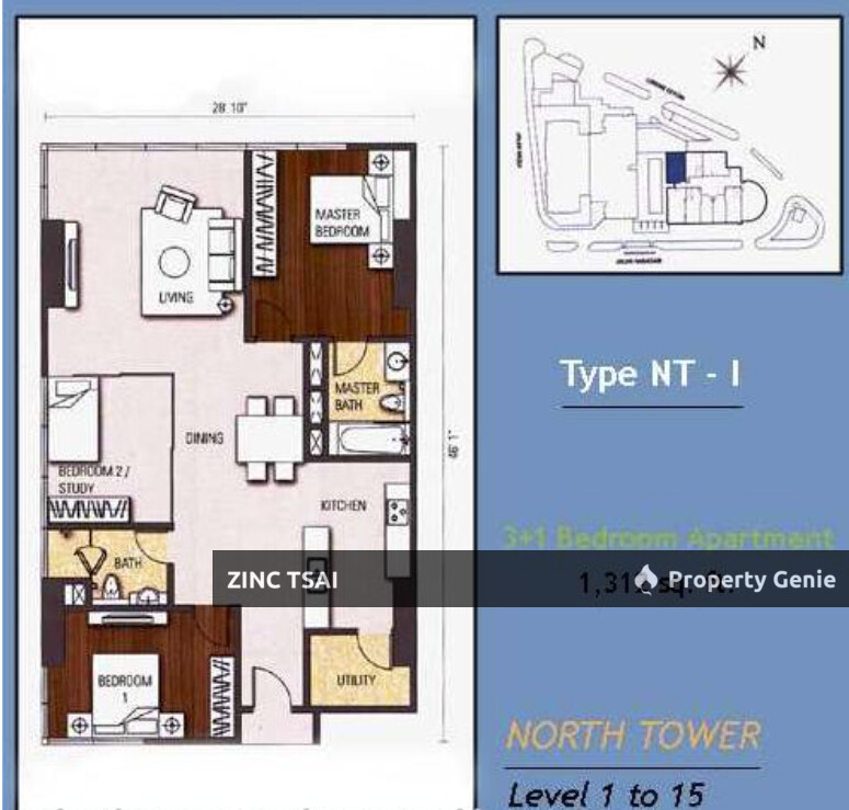 One Residency🔥Save RM 254,000🔥8 mins walk to Monorail Raja Chulan🔥5 mins drive to Pavilion Kuala Lumpur