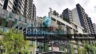 Suria Residence Top Floor Almost Fully Furnished Nice House