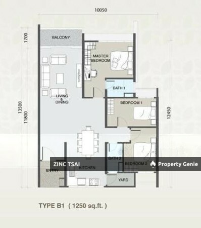 Oasis 1 Mutiara Heights Kajang Freehold Condominium Auction | End Lot | 2 Carparks | RM 365K