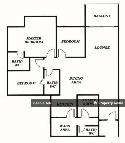 Kiara Residence (Residensi Kiara Jalil 1) @ 1,410sf Below Value 10%!