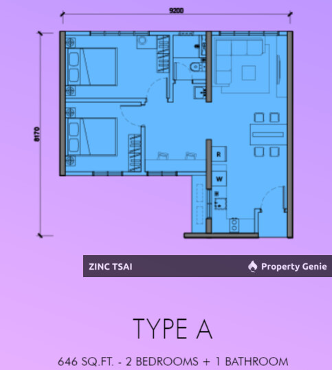 M Centura {Save RM 37,000} 6~10 mins drive to LRT Sentul Timur (Ampang Line)