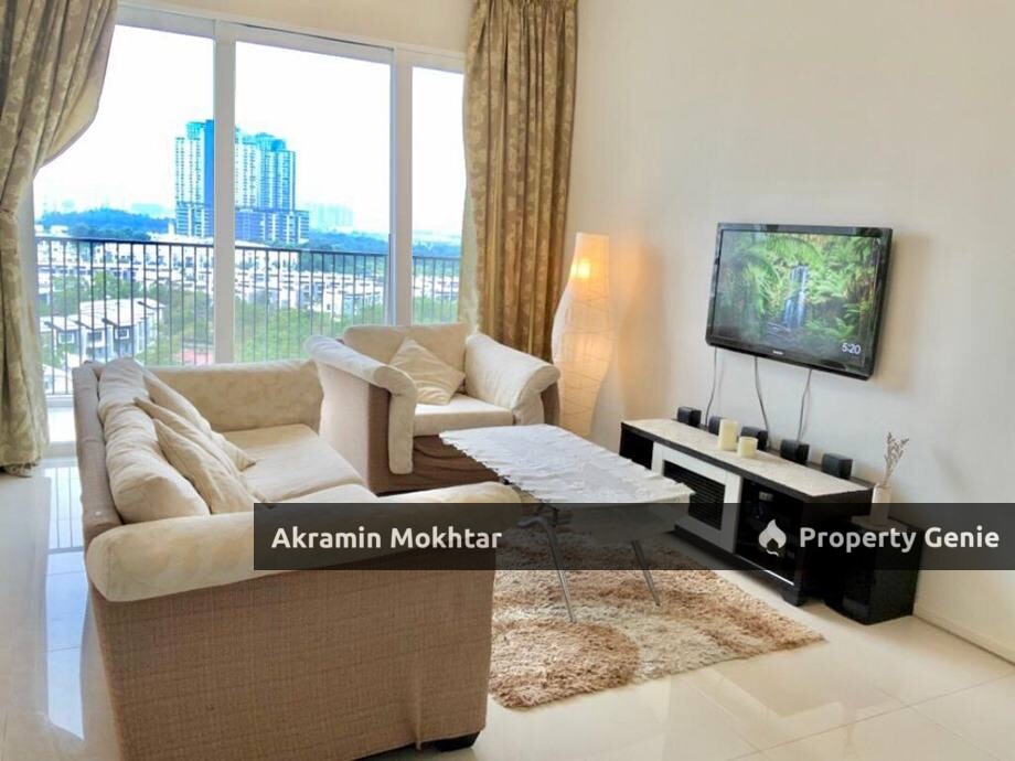 FREEHOLD, FULLY FURNISHED & 1 PARKING | CONDOMINIUM VERDI ECO-DOMINIUMS, SYMPHONY HILLS, CYBERJAYA.