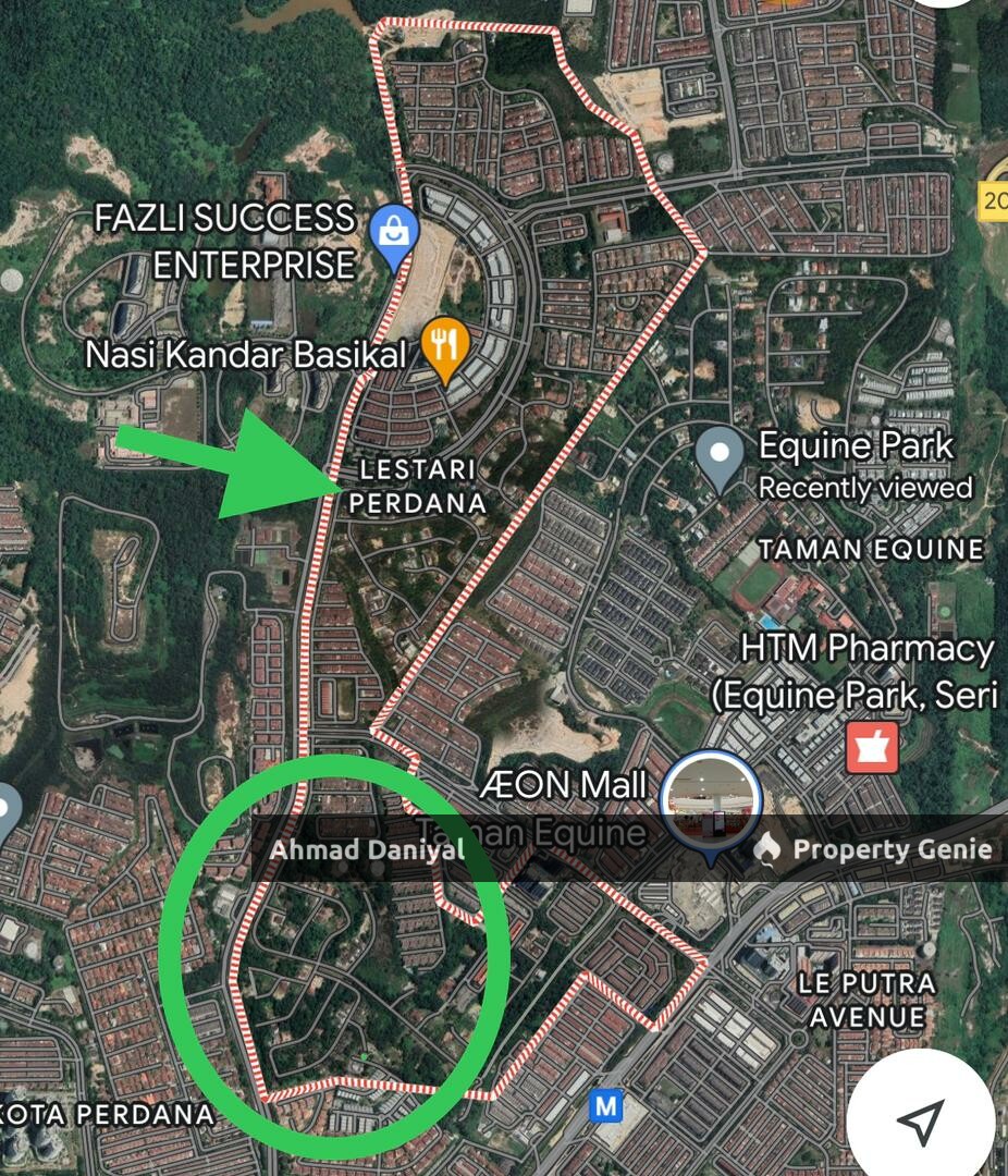 Vacant Bungalow Lot @ Lestari Perdana Purchong For Sale