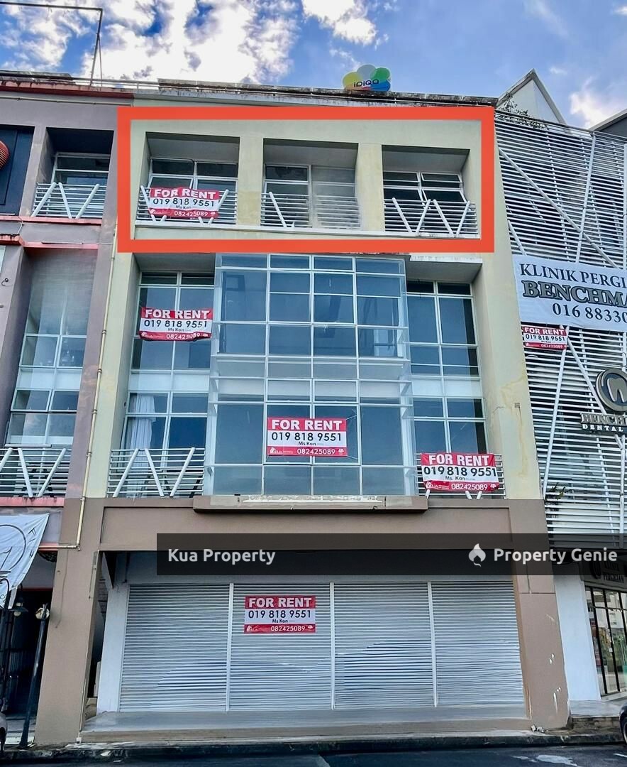 S3 Curve 3rd Floor Shoplot For Rent at Jalan Simpang Tiga  Facing main road