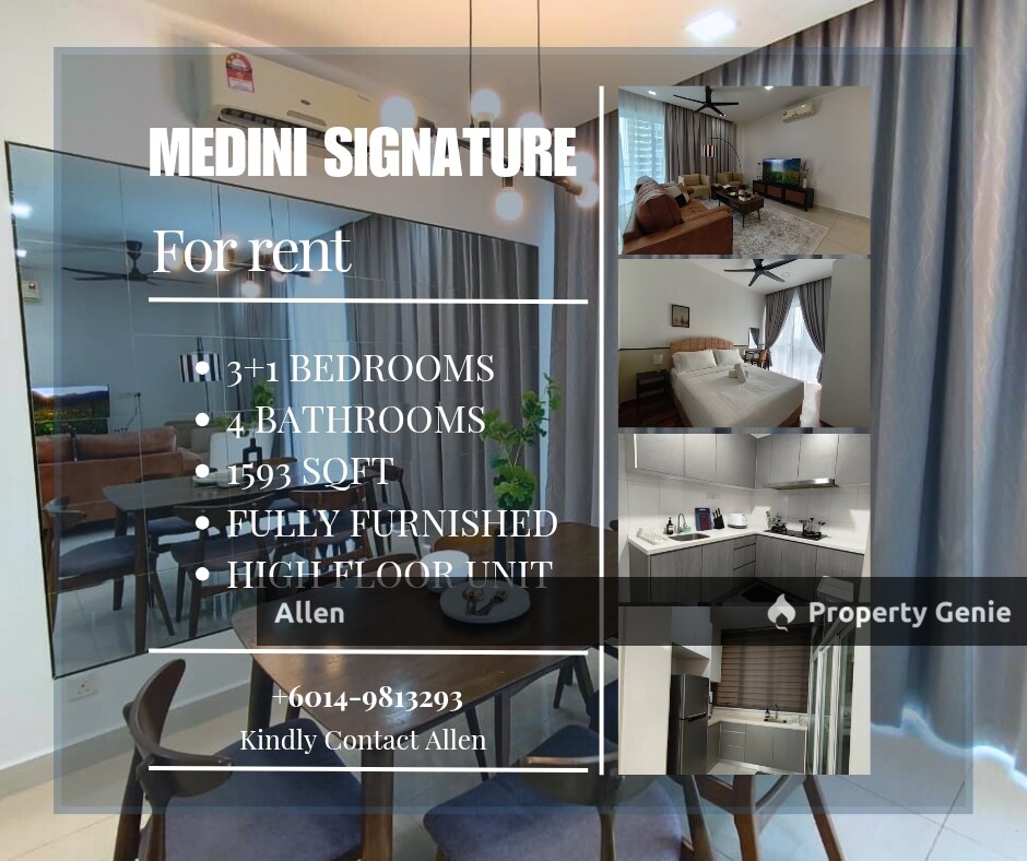 Medini Signature High-Floor Luxury Unit for Rent – Fully Furnished!