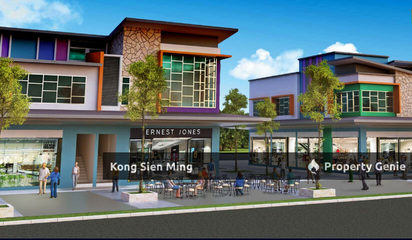 Sibujaya 2 Storey Intermediate Shophouse